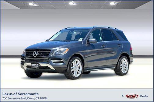 Steel Grey Metallic 2015 Mercedes-Benz M-Class 4MATIC