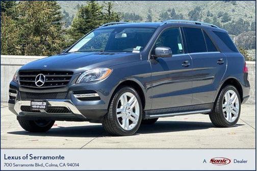 Steel Grey Metallic 2015 Mercedes-Benz M-Class 4MATIC