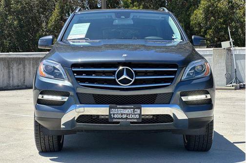 Steel Grey Metallic 2015 Mercedes-Benz M-Class 4MATIC