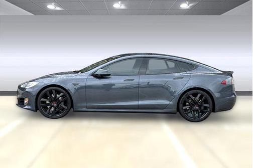 Titanium Metallic 2016 Tesla Model S 75D