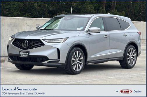 Lunar Silver Metallic 2025 Acura MDX Technology Package