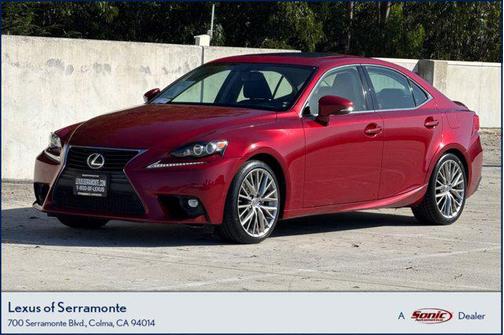 Matador Red Mica 2015 Lexus IS 250 Base