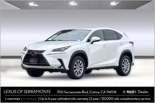 Eminent White Pearl 2020 Lexus NX 300 Base