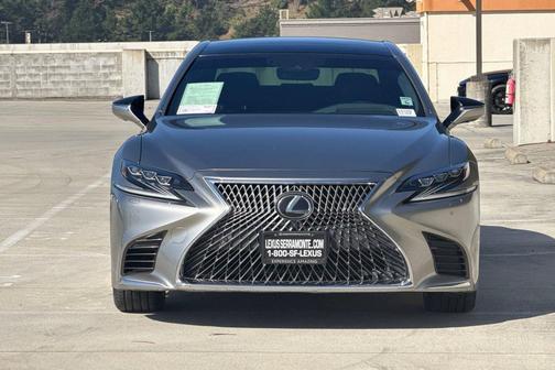 Atomic Silver 2020 Lexus LS 500 Base