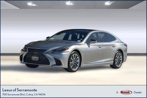 Atomic Silver 2020 Lexus LS 500 Base