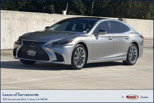 Atomic Silver 2020 Lexus LS 500 Base