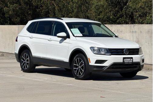 Pure White 2021 Volkswagen Tiguan 2.0T SE 4MOTION