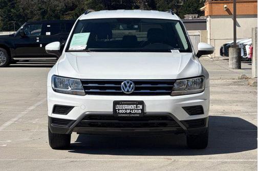 Pure White 2021 Volkswagen Tiguan 2.0T SE 4MOTION