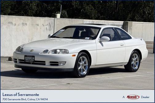 White 1993 Lexus SC 400 Base