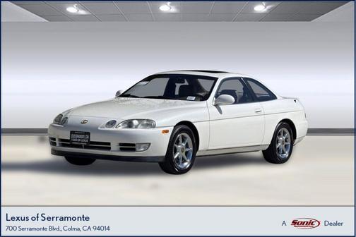 White 1993 Lexus SC 400 Base