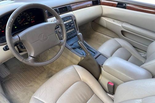 White 1993 Lexus SC 400 Base