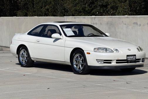 White 1993 Lexus SC 400 Base