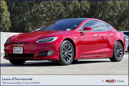 Red Multi-Coat 2019 Tesla Model S Long Range