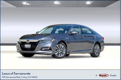 Modern Steel Metallic 2020 Honda Accord Hybrid EX-L