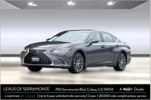 Cloudburst Gray 2025 Lexus ES 300h Base