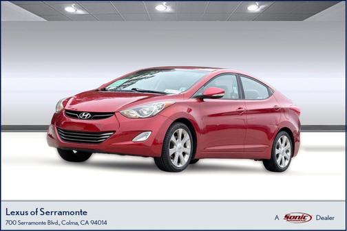 Red Allure 2011 Hyundai ELANTRA Limited
