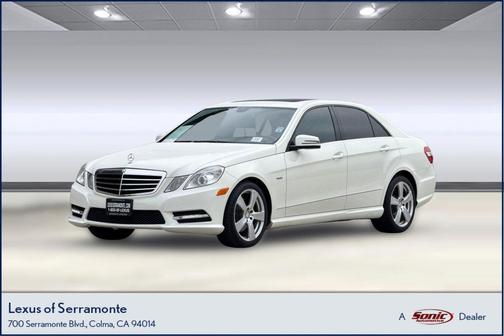 Arctic White 2012 Mercedes-Benz E-Class E 350 Luxury