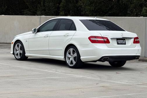 Arctic White 2012 Mercedes-Benz E-Class E 350 Luxury