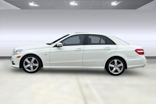 Arctic White 2012 Mercedes-Benz E-Class E 350 Luxury