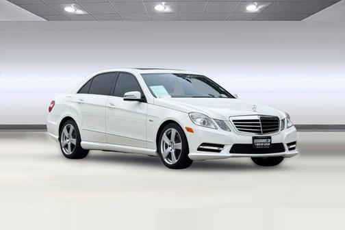 Arctic White 2012 Mercedes-Benz E-Class E 350 Luxury