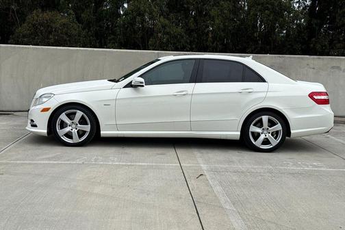 Arctic White 2012 Mercedes-Benz E-Class E 350 Luxury