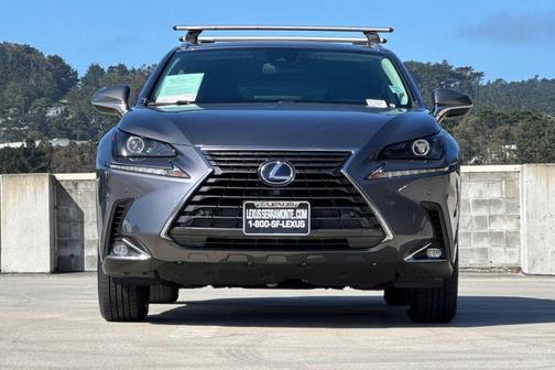 Gray 2020 Lexus NX 300h Base