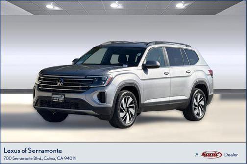 Gray 2025 Volkswagen Atlas 2.0T SE w/Technology 4MOTION