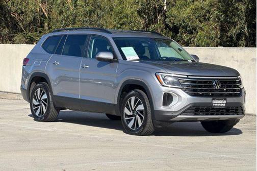 Gray 2025 Volkswagen Atlas 2.0T SE w/Technology 4MOTION