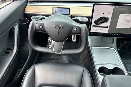 Pearl White Multi-Coat 2021 Tesla Model Y Long Range Dual Motor All-Wheel Drive
