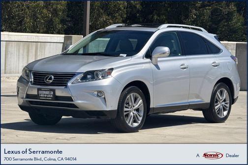 Silver Lining Metallic 2015 Lexus RX 350 Base