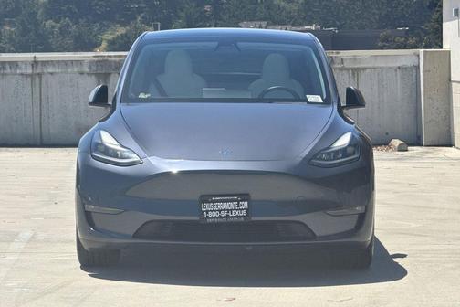 Gray 2021 Tesla Model Y Performance Dual Motor All-Wheel Drive