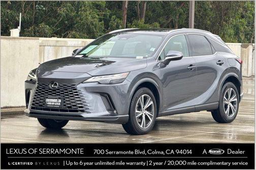 Cloudburst Gray 2025 Lexus RX 350 Base