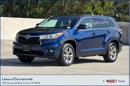Nautical Blue Metallic 2015 Toyota Highlander LE Plus