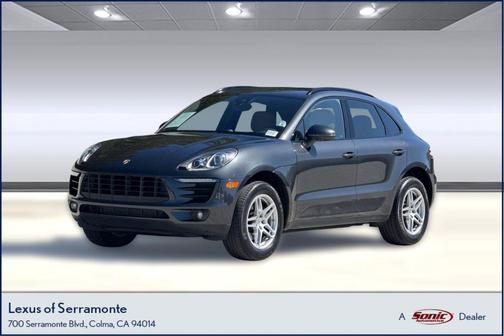 Volcano Grey Metallic 2017 Porsche Macan Macan