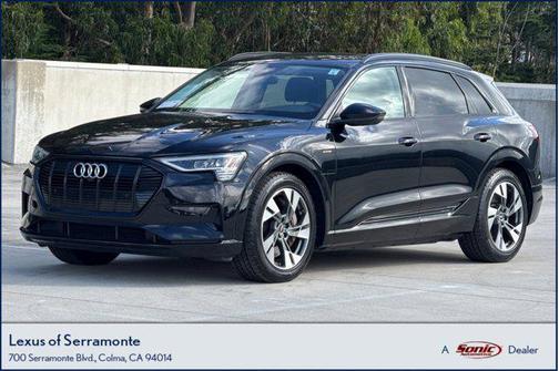 Brilliant Black 2021 Audi e-tron Premium