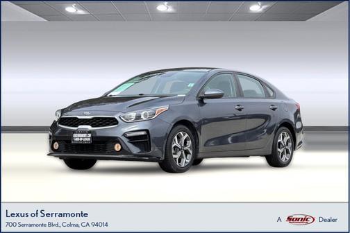Gravity Gray 2021 Kia Forte LXS