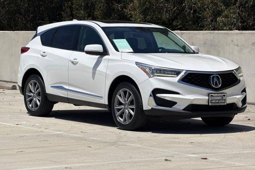 Platinum White Pearl 2021 Acura RDX Technology Package