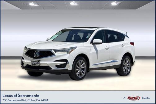 Platinum White Pearl 2021 Acura RDX Technology Package