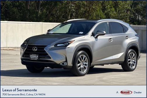 Atomic Silver 2015 Lexus NX 200t Base