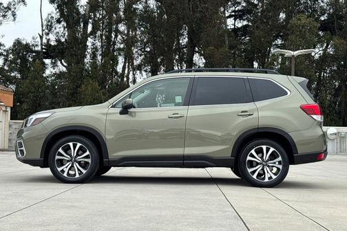 Jasper Green Metallic 2021 Subaru Forester Limited