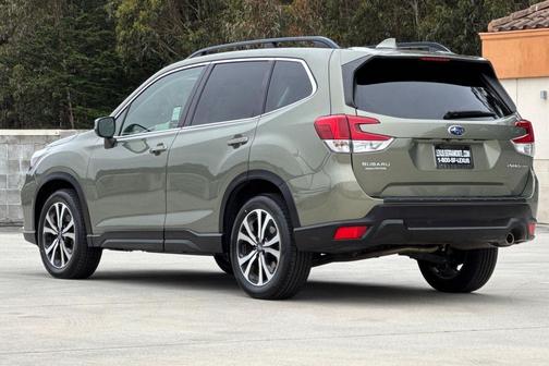Jasper Green Metallic 2021 Subaru Forester Limited