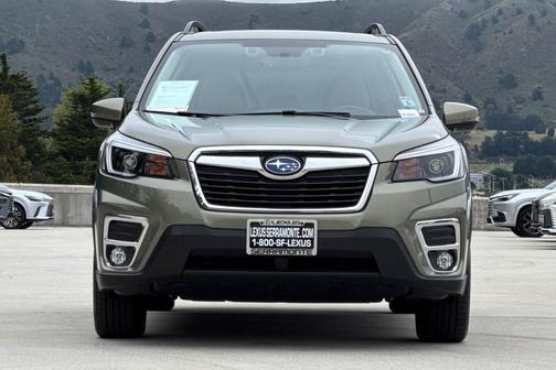 Jasper Green Metallic 2021 Subaru Forester Limited