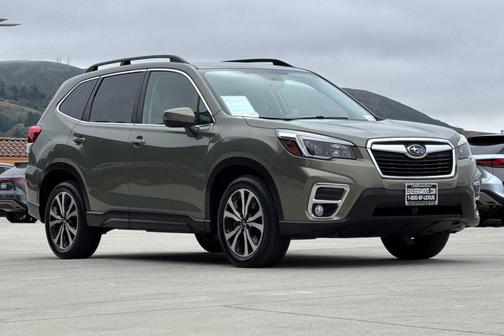 Jasper Green Metallic 2021 Subaru Forester Limited