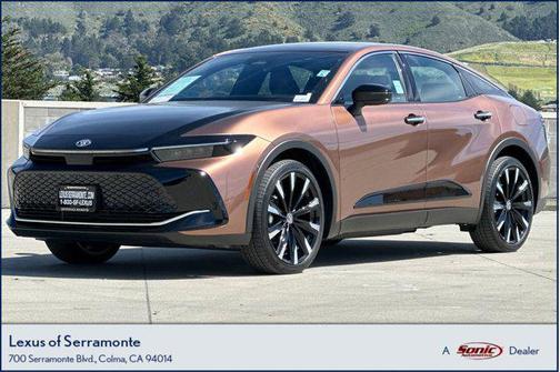 Bronze Age/Black 2024 Toyota Crown Platinum