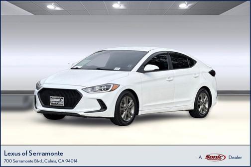 Quartz White Pearl 2018 Hyundai ELANTRA SEL