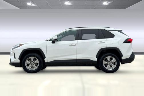 White 2022 Toyota RAV4 XLE