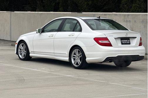 Polar White 2014 Mercedes-Benz C-Class C 250 Sport