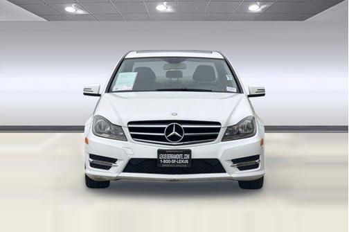 Polar White 2014 Mercedes-Benz C-Class C 250 Sport