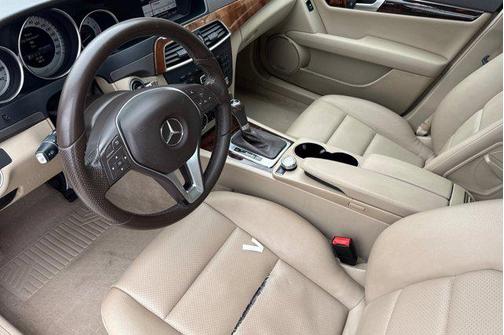 Polar White 2014 Mercedes-Benz C-Class C 250 Sport