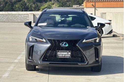 Cloudburst Gray w/Obsidian Roof 2026 Lexus UX 300h F SPORT Design